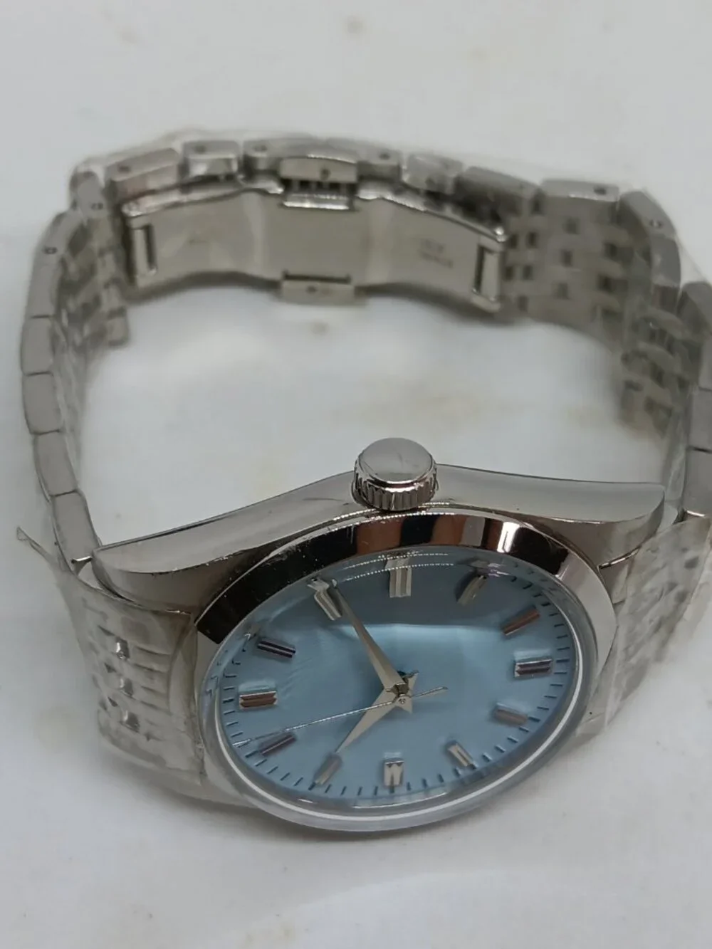 Addiesdive AD2030 STERILE DIAL Men's 37mm S/Steel Sweep Second Quartz Watch